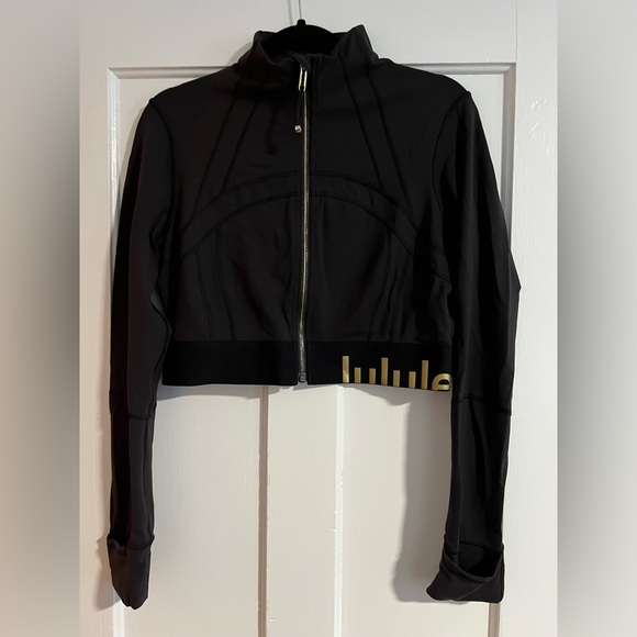 Lululemon Define Jacket Cropped *Gold Size 8 - Picture 7 of 11